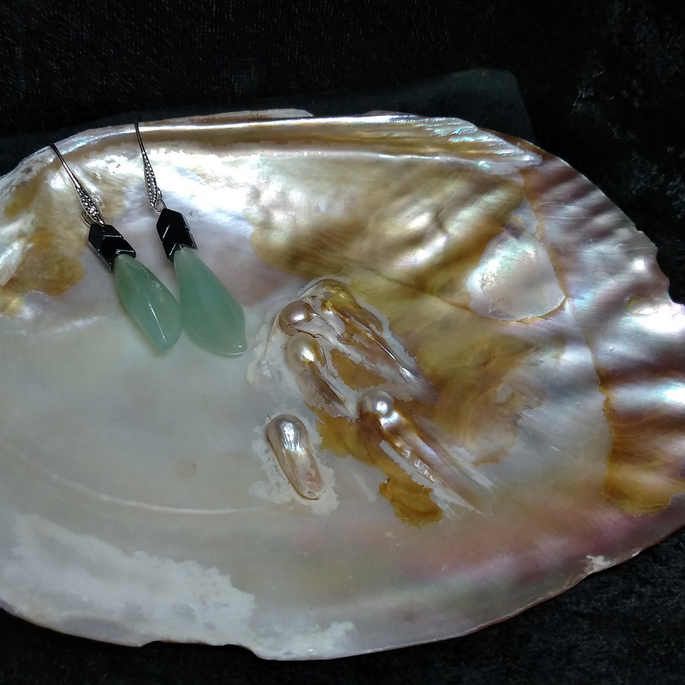 Boucles d'Oreilles Jade