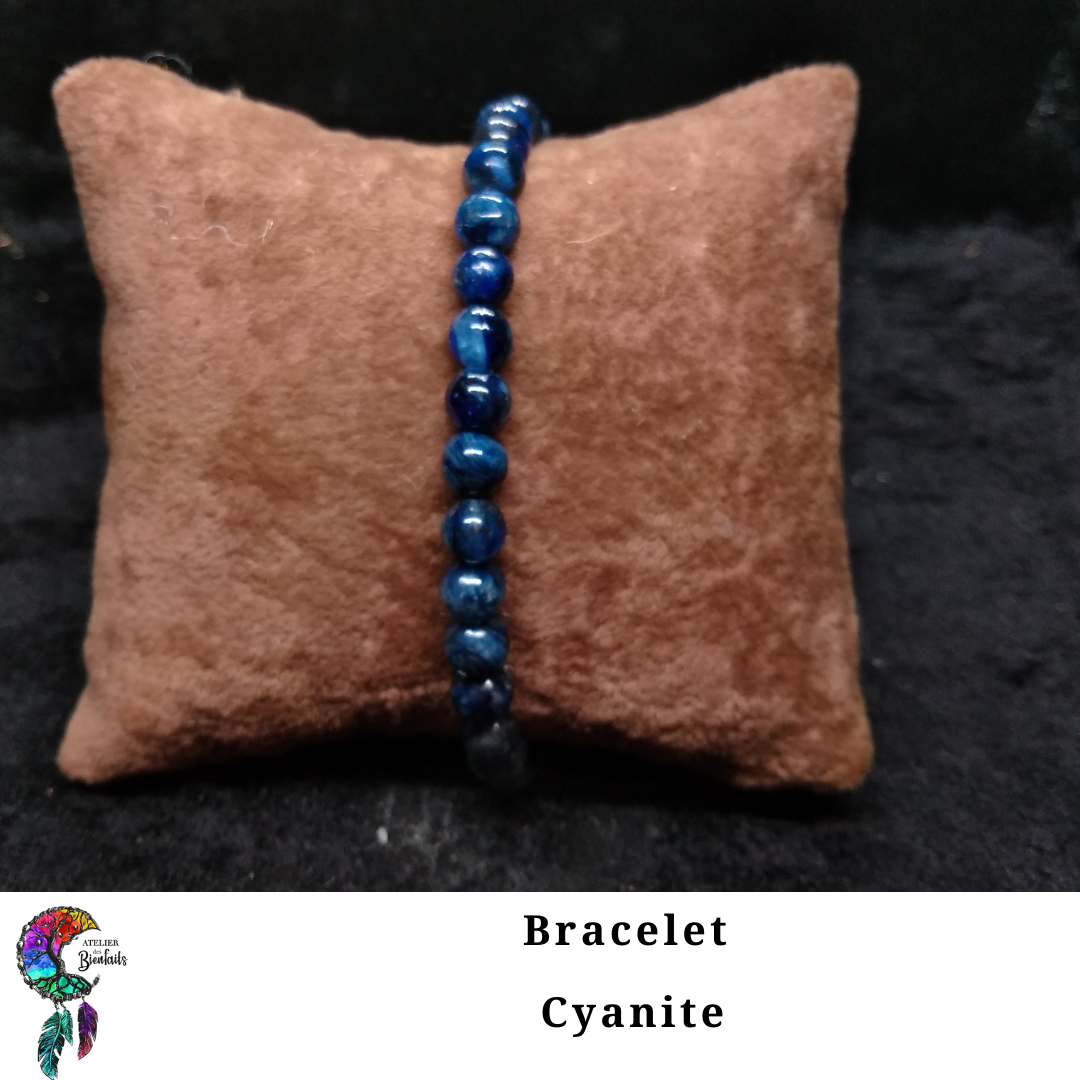 Bracelet Cyanite Bleue