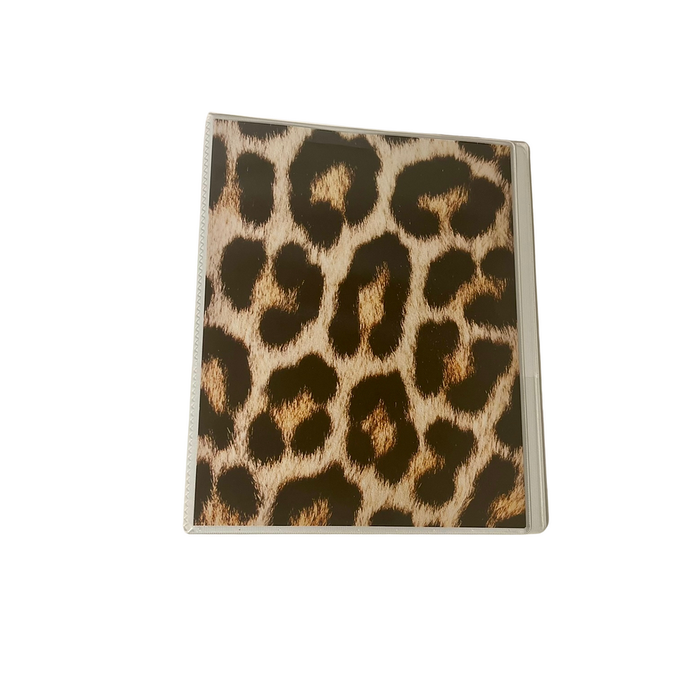 Reflection Binder Journal Cheetah