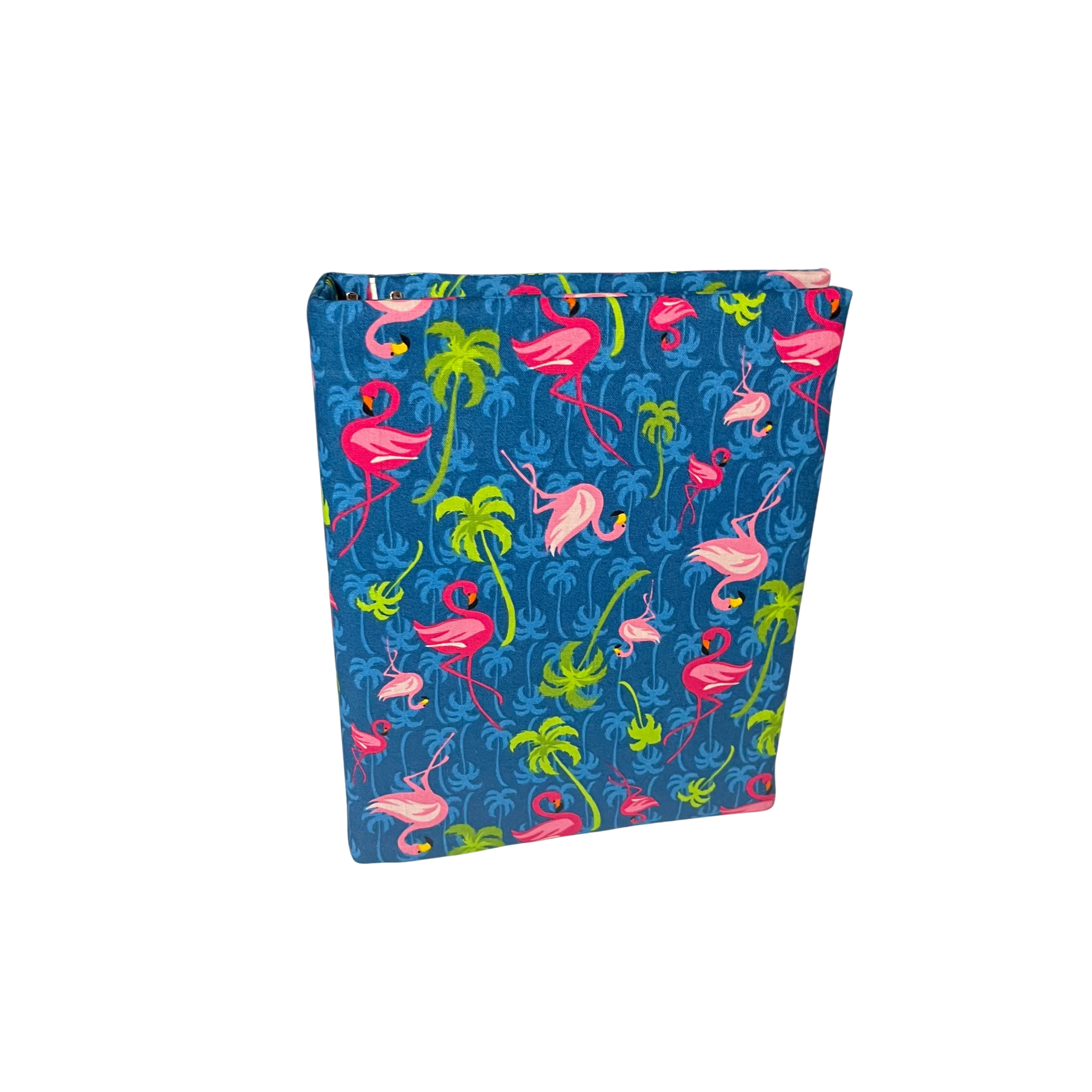 Reflection Journal Pink Flamingos Padded Fabric