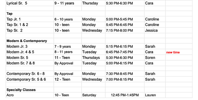 list of classes page 2.png