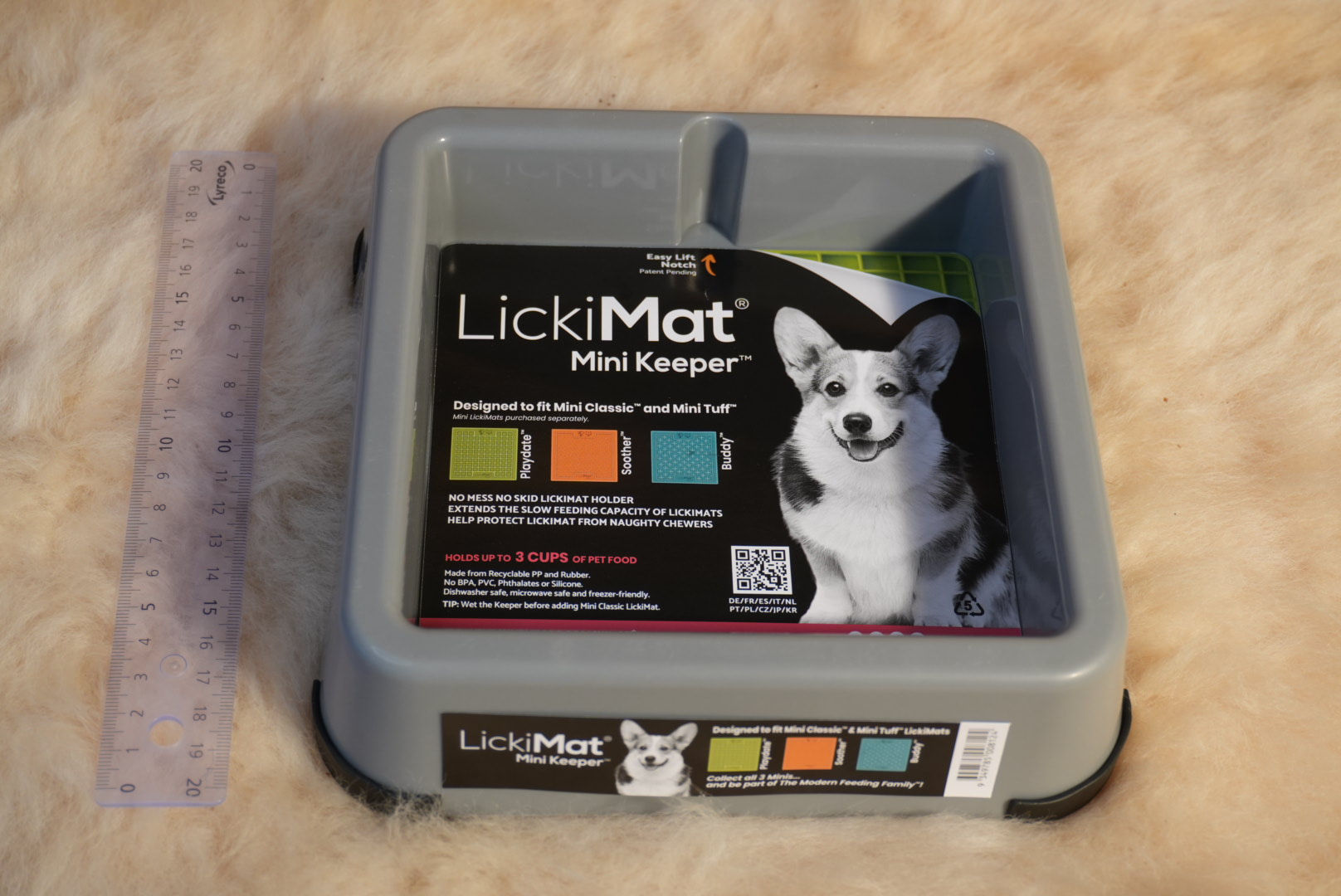 Lickimat - Keeper - Mini " Grau "
