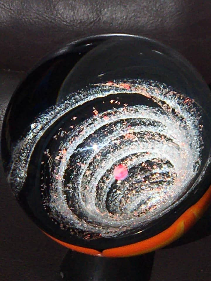 Thumbnail: Vortex with Opal Glass Ashes Orb