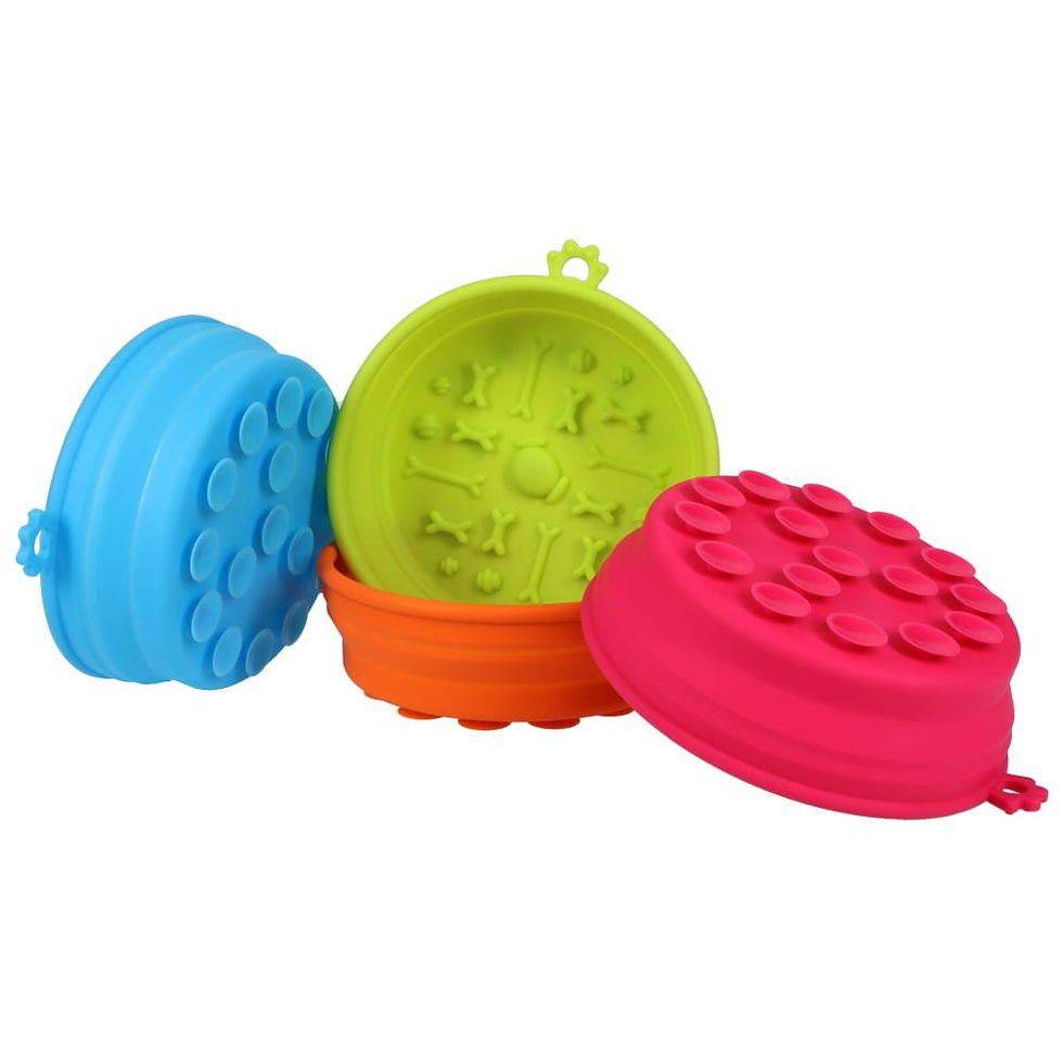 Scream COLLAPSIBLE TRAVEL BOWL b