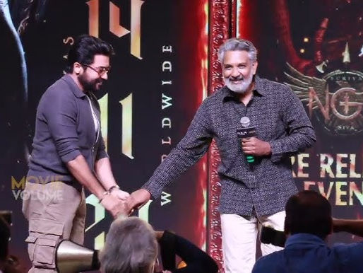 Surya, Rajamouli share moments of joy at ‘Kanguva’ pre-release event