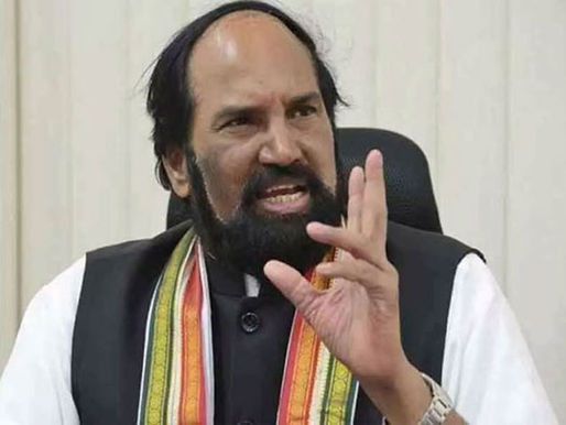 Uttam Kumar Reddy says, BJP, TRS govts equally responsible for plight of paddy farmers