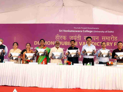 Sri Venkateswara College in Delhi celebrates diamond Jubilee