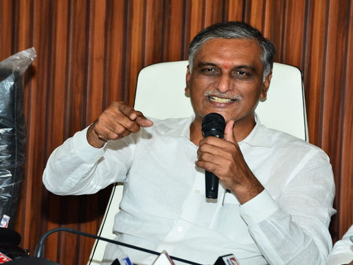 Harish Rao praises services of Hare Krishna Foundation