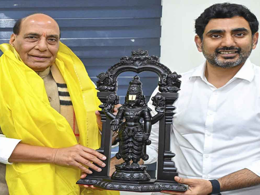Nara Lokesh seeks early permission from Centre for Arcelor Mittal plant