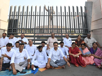 BRS MLA Jagadish Reddy suspended for remainder of Telangana budget session