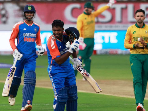 Sanju Samson's late night post after record century against South Africa