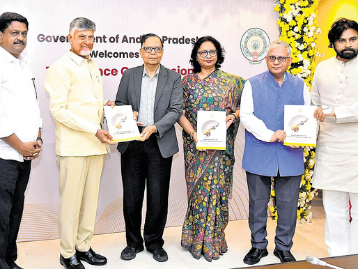 Andhra CM Naidu urges 16th Finance Commission to raise central taxes devolution to 50%