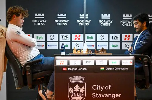 D Gukesh beats former World No. 1 Magnus Carlsen from a losing position in Norway Chess 2025