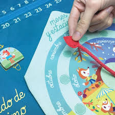 Miniatura: Il mio primo calendario, Lilliputiens, 83072