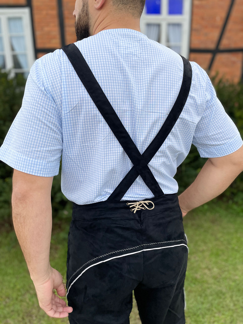 Miniatura: Camisa Alemã Bata Manga Curta
