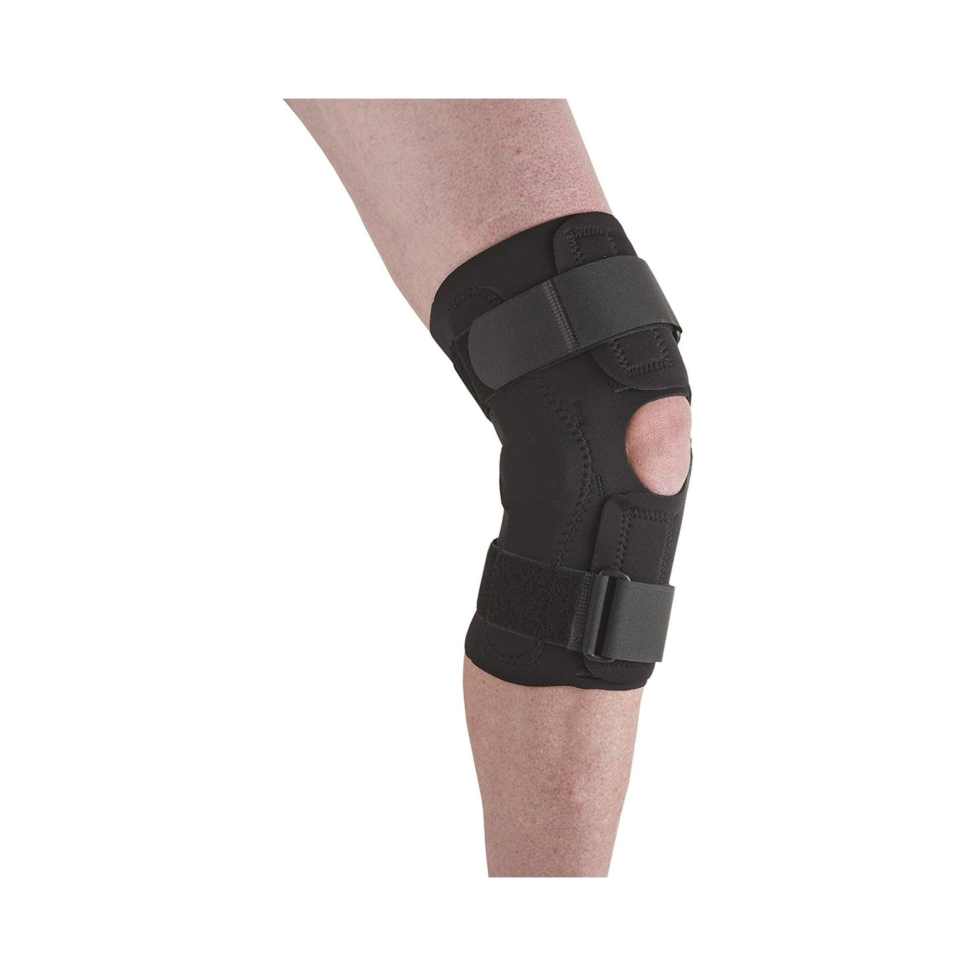 Ossur Wraparound / Open Patella Hinged Knee Support, Extra Large