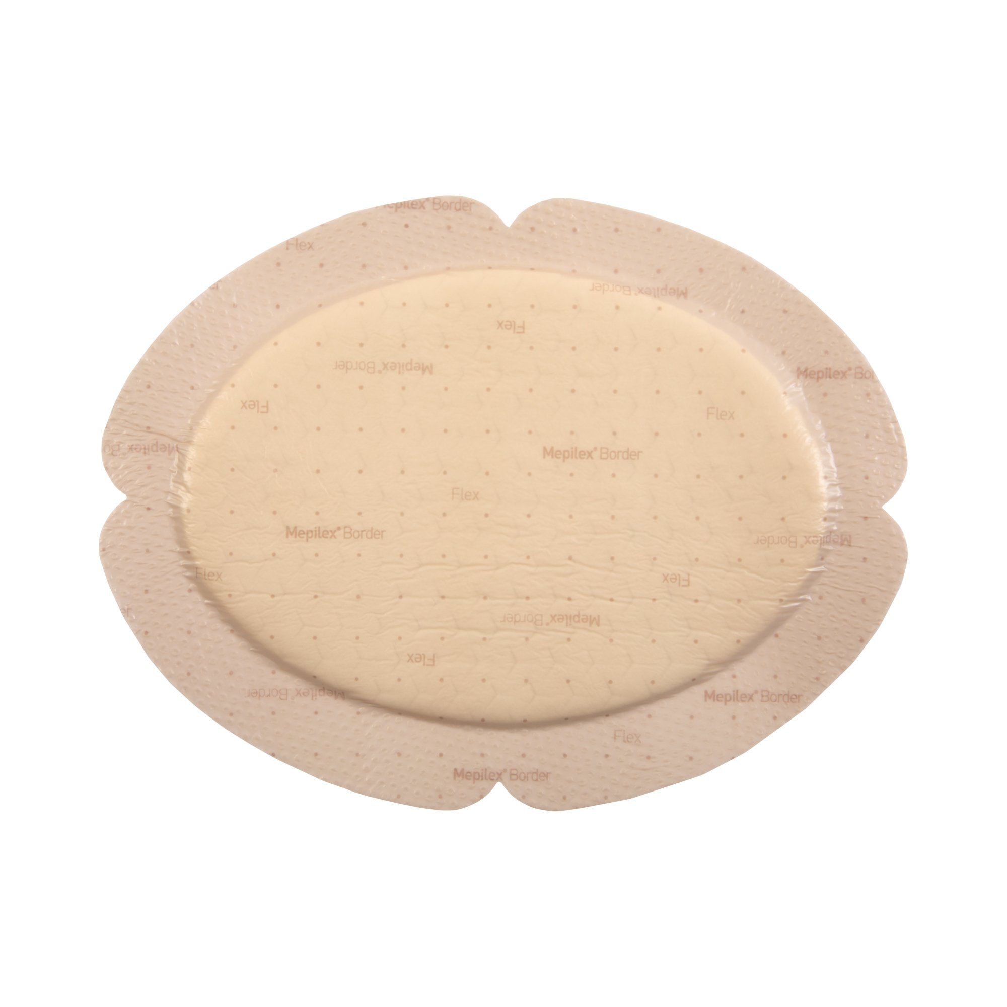 Mepilex® Border Flex Silicone Adhesive Foam Dressing, 13 x 16 Centimeter