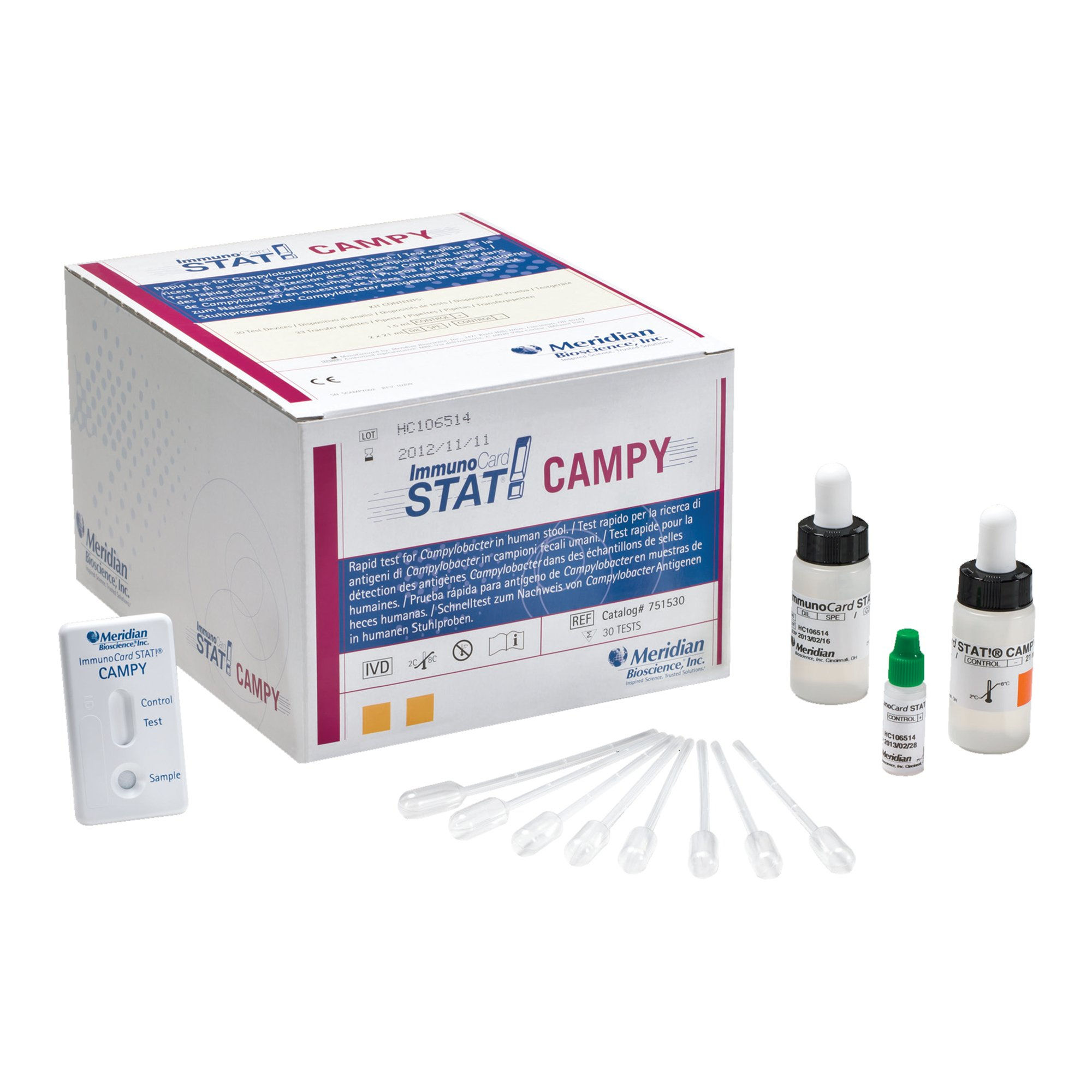 Immunocard Stat!® Campylobacter Immunoassay Digestive Test Kit