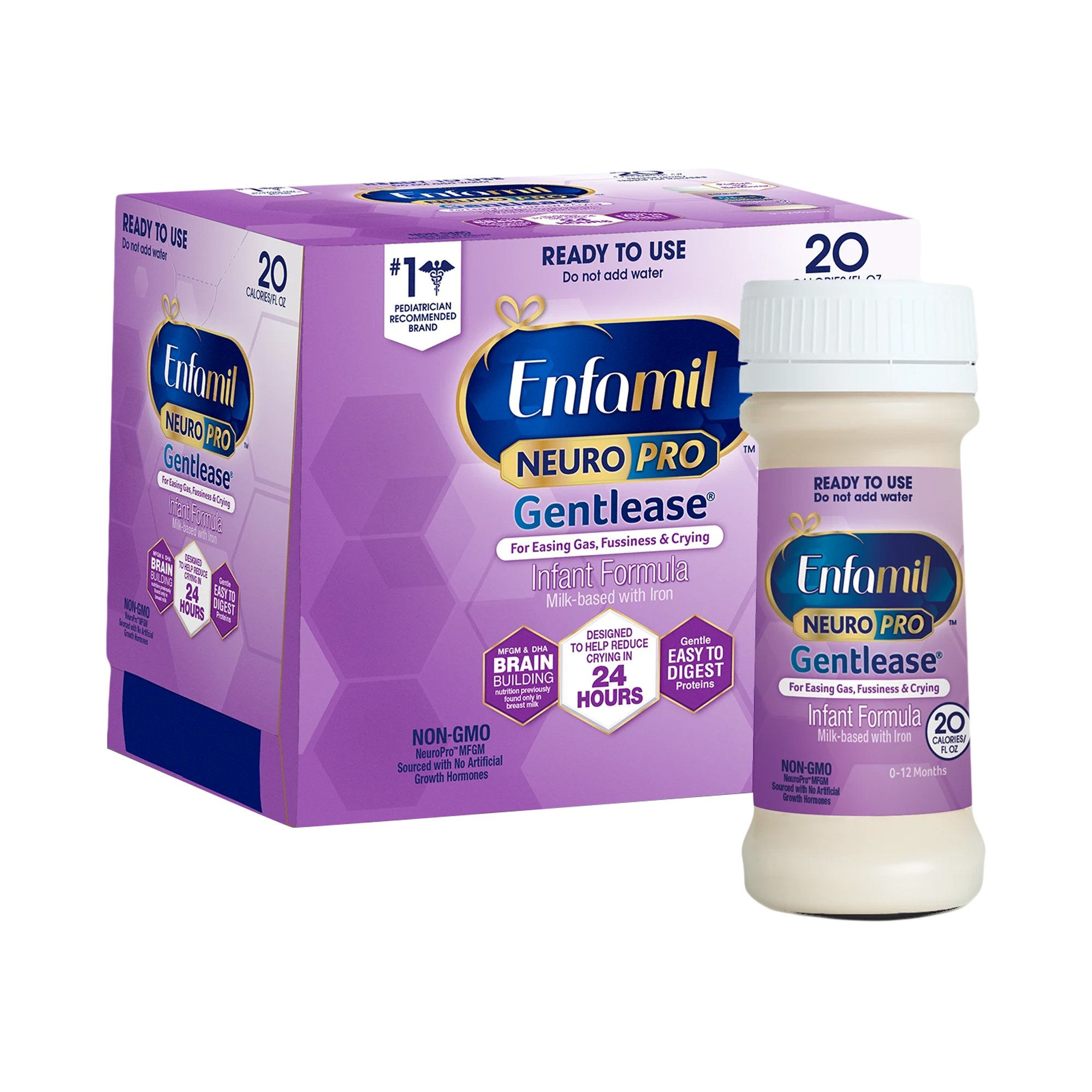 Enfamil® NeuroPro™ Gentlease® Ready to Use Infant Formula, 2-ounce bottle