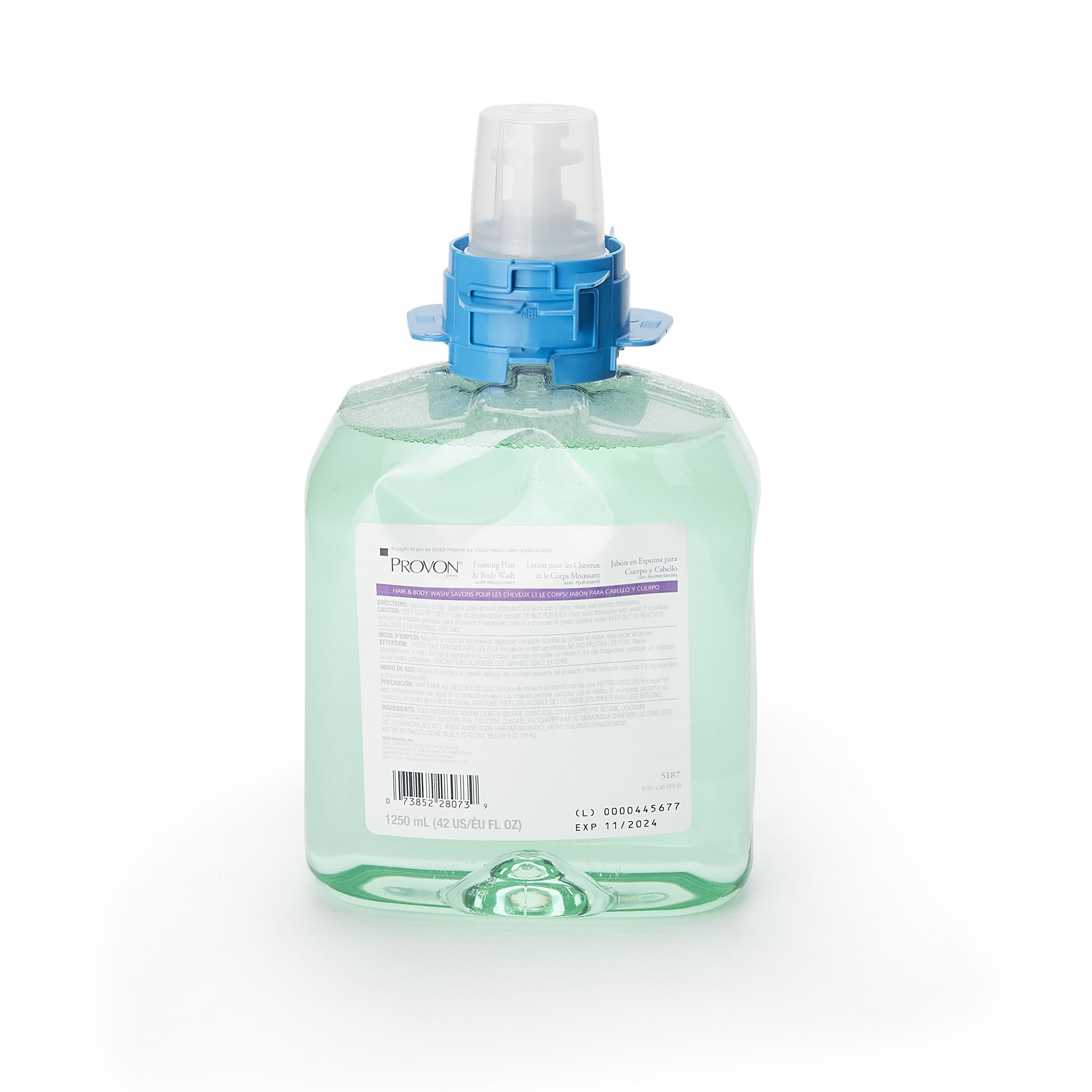 Provon® Foaming Hair and Body Wash with Moisturizers, 1,250 mL Dispenser Refill