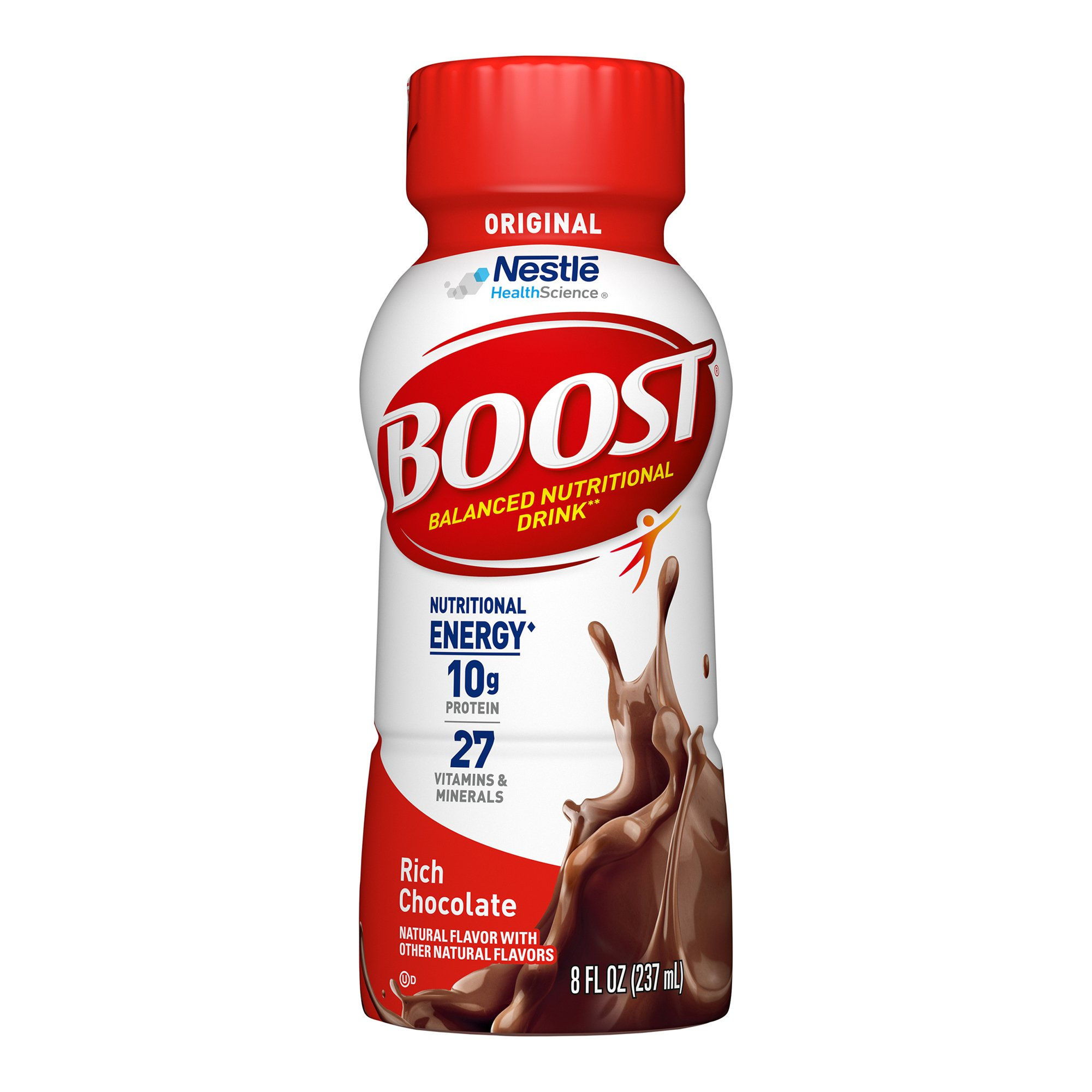 Boost® Original Chocolate Balanced Nutritional Drink, 8-ounce carton