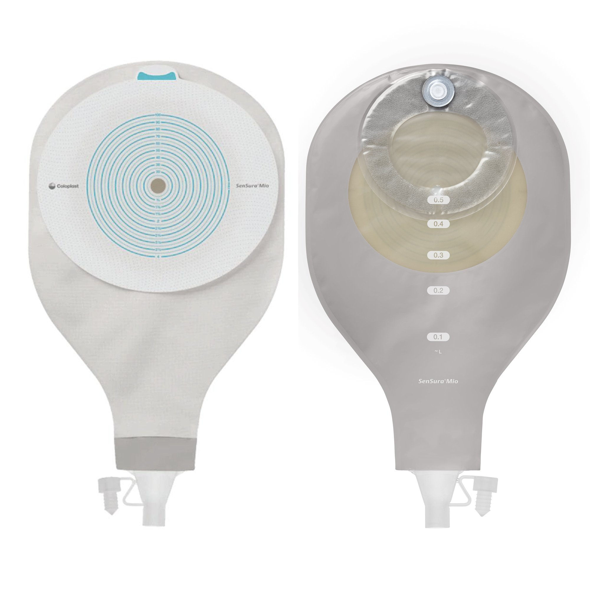 SenSura® Mio High Output Transparent Ostomy Pouch, Trim to fit 10 – 100 mm Stoma