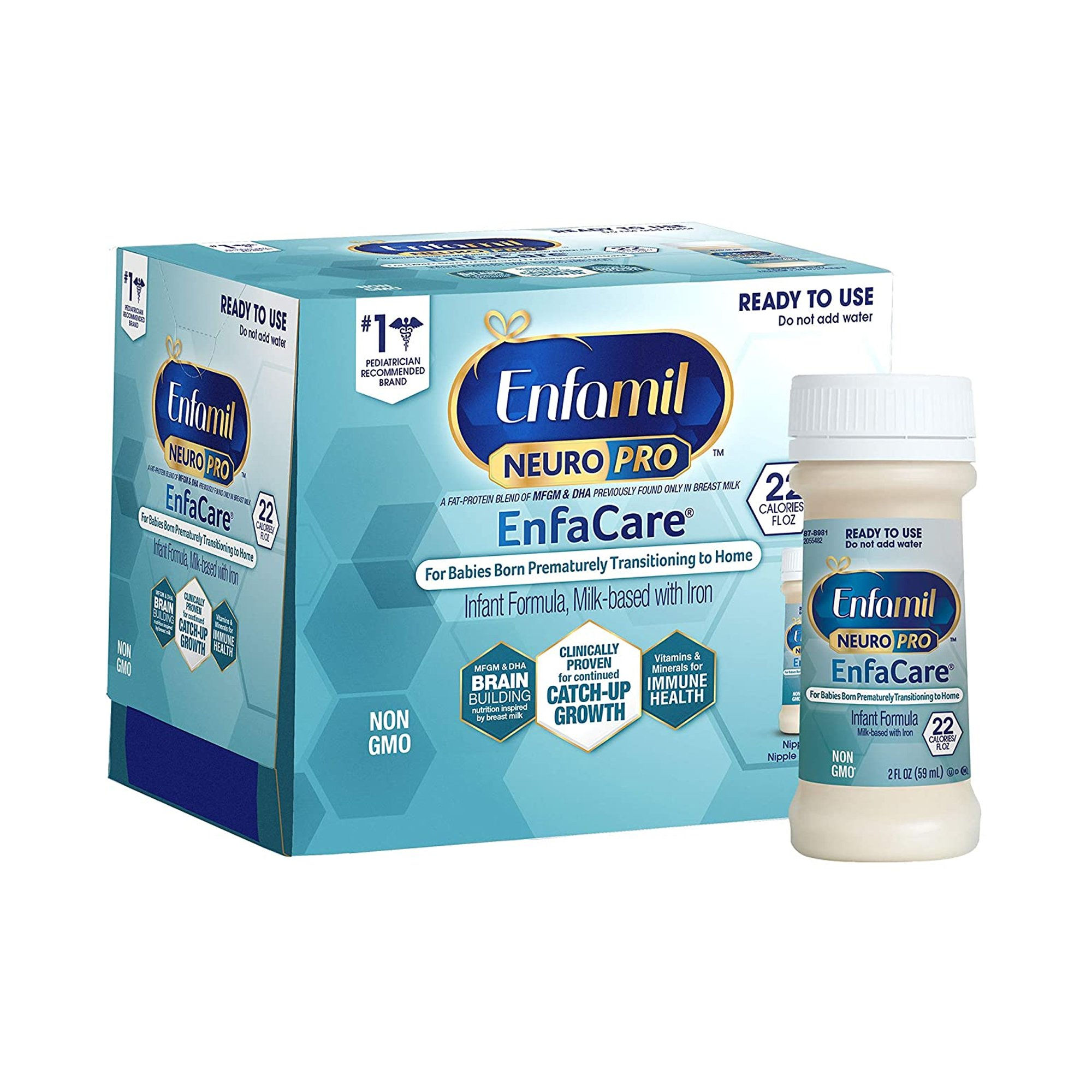 Enfamil® NeuroPro™ EnfaCare® Ready to Use Infant Formula, 2-ounce bottle