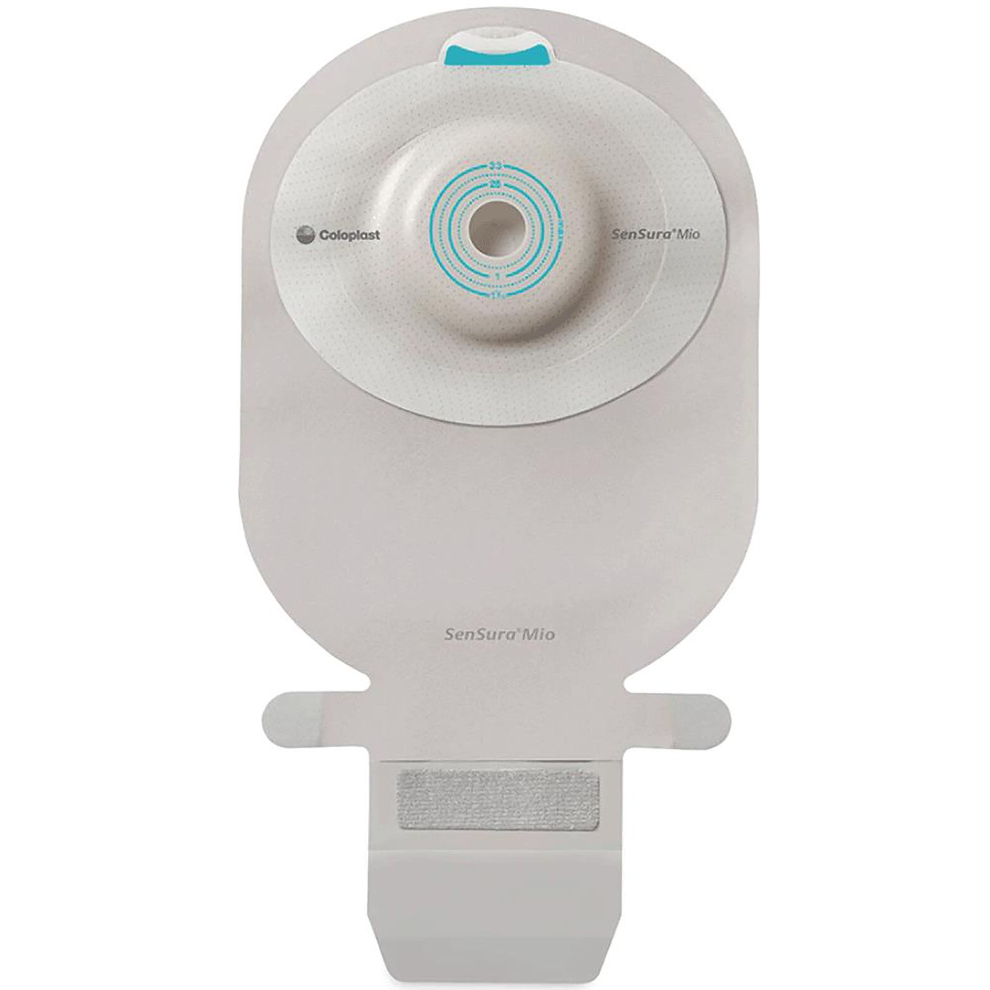 SenSura® Mio Convex Deep 1-Piece Transparent Ostomy Pouch, 28mm Stoma