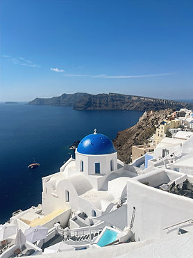 Blue Dome of Santorini, Greece