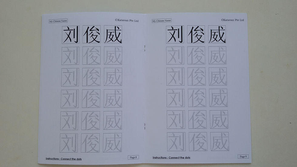 Thumbnail: My Chinese Name