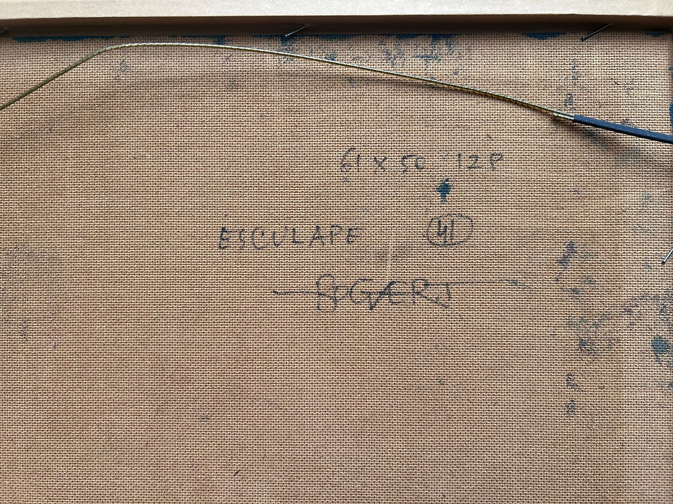 Miniature : Gaston BOGAERT - « Esculape » 