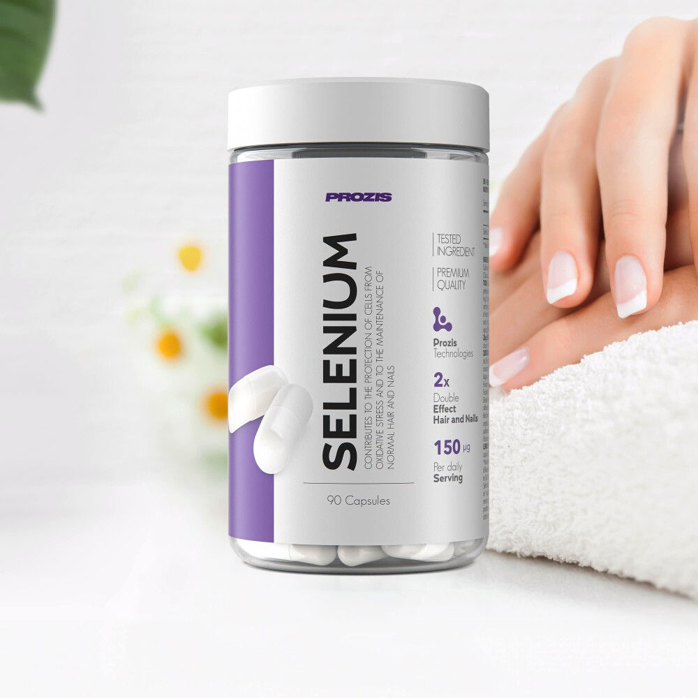 Sélénium - Cheveux, Peau et Ongles 90 gélules