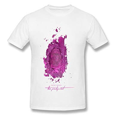 Basic Pink Print T Shirt