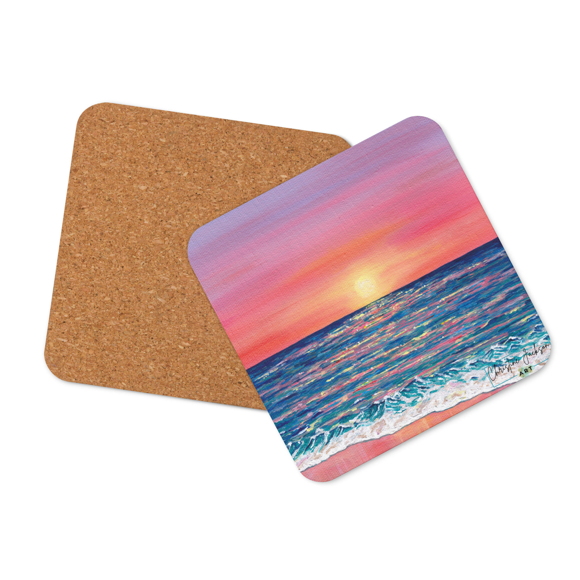 Sunset coaster