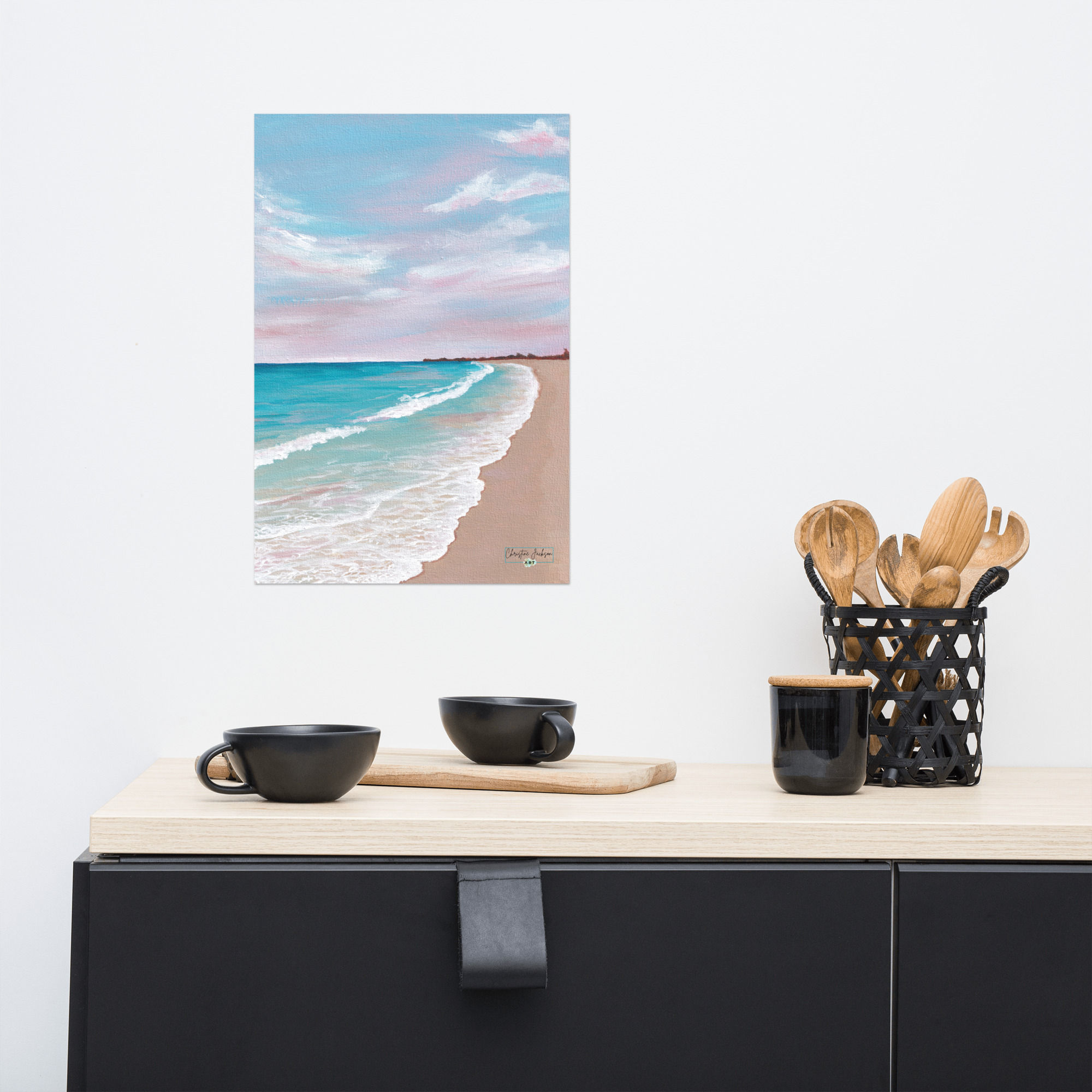 Candy Skies Art Print
