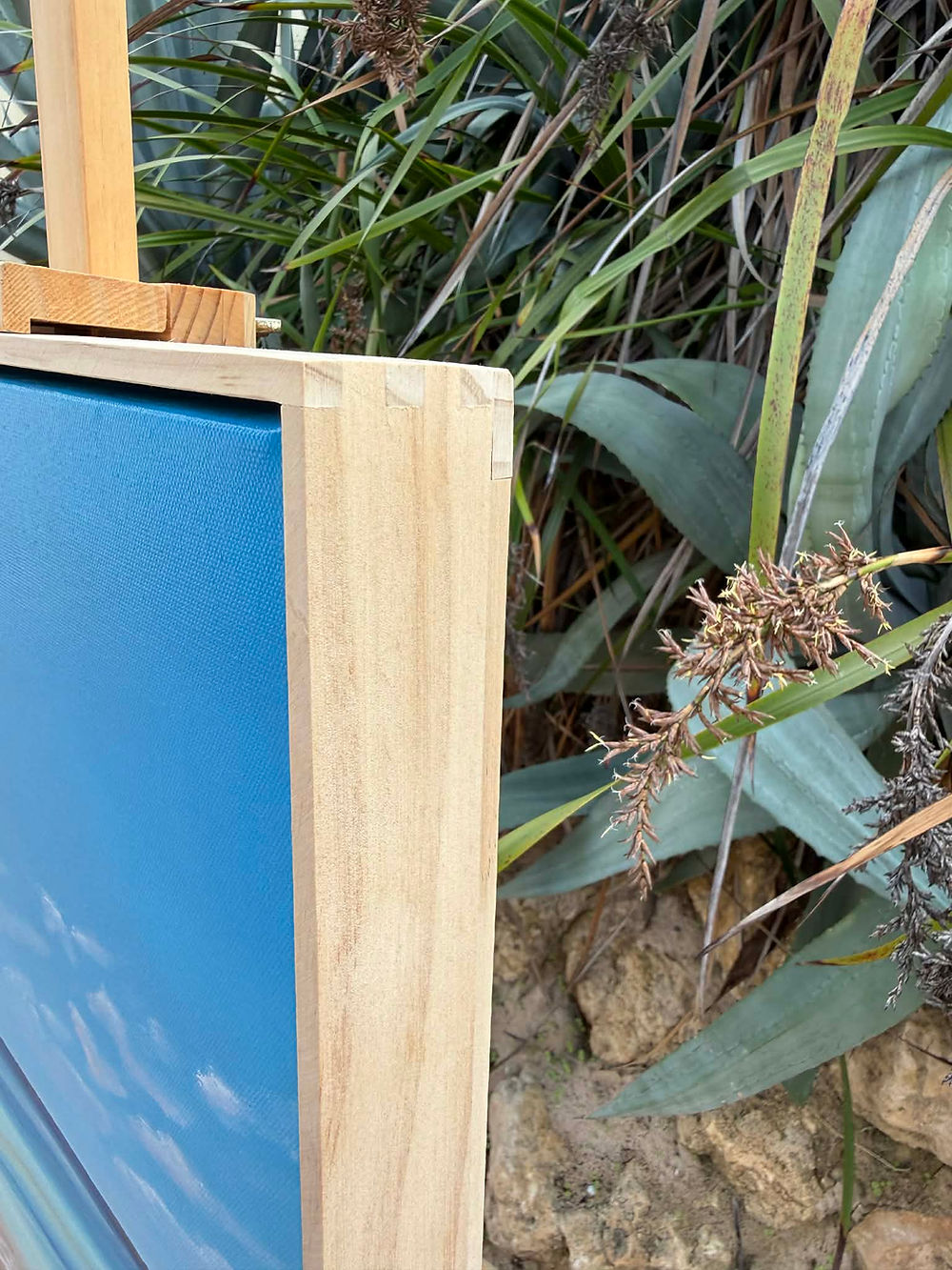 Floating frame used to beautifully present original art.