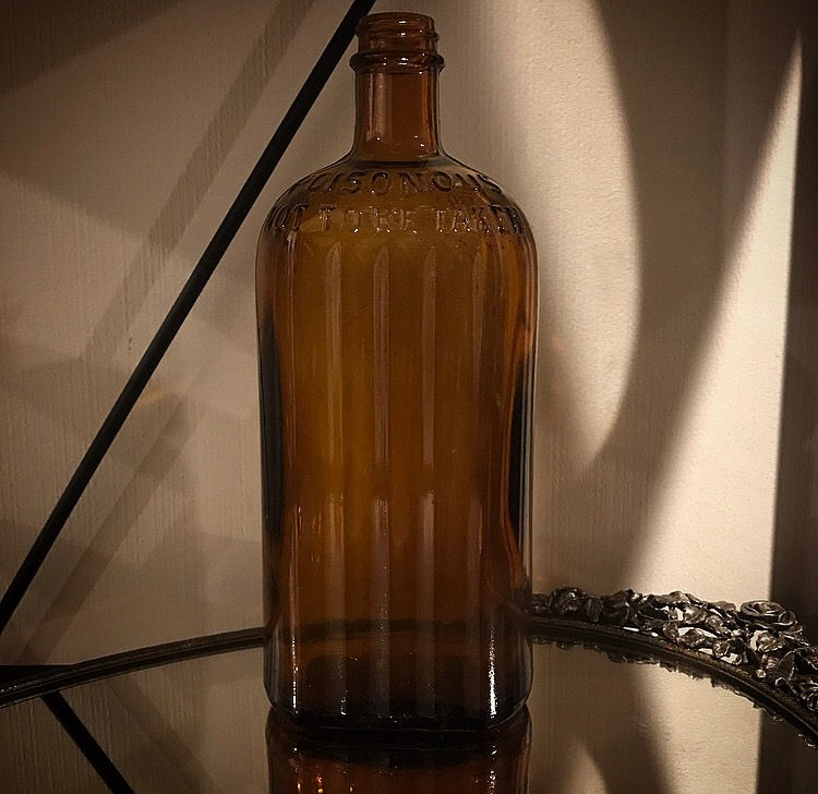 Antique Poison Bottle