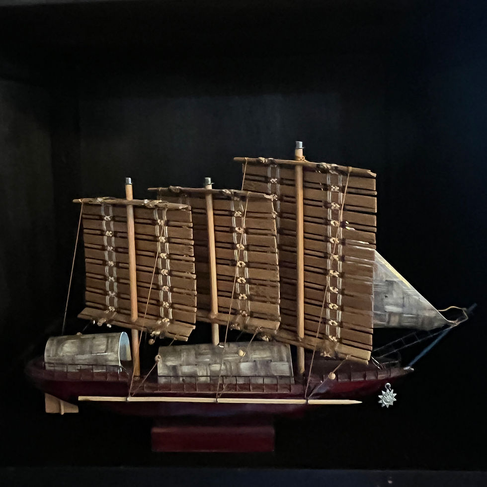 Thumbnail: Bon Voyage ~ Handcrafted Ship Model