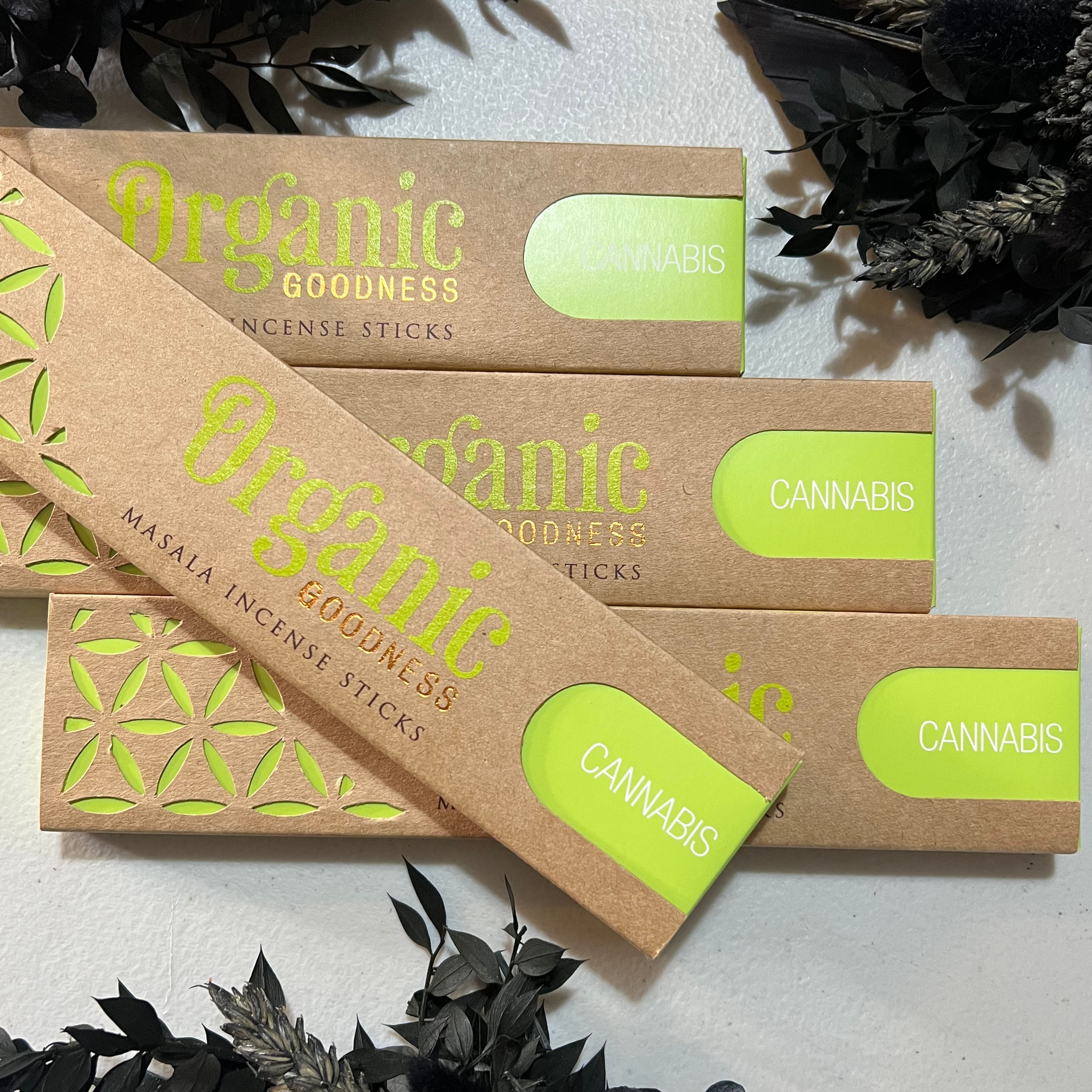 Organic Goodness ~ Cannabis Incense Sticks 