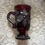 Thumbnail: Red Avon Glass Coffee Cup