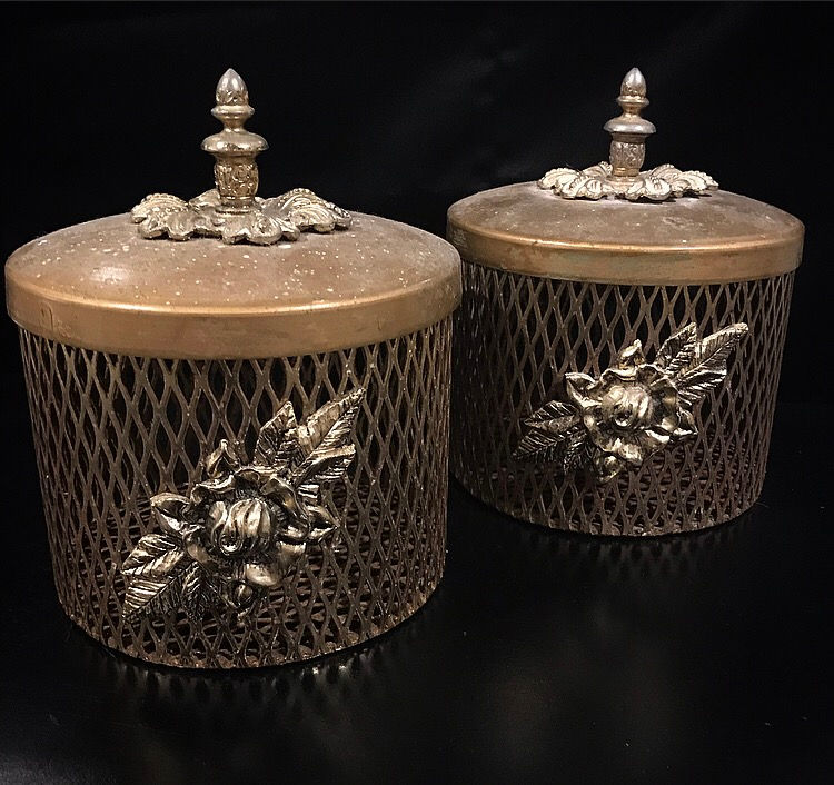 Thumbnail: Rustic French Basket With Lid