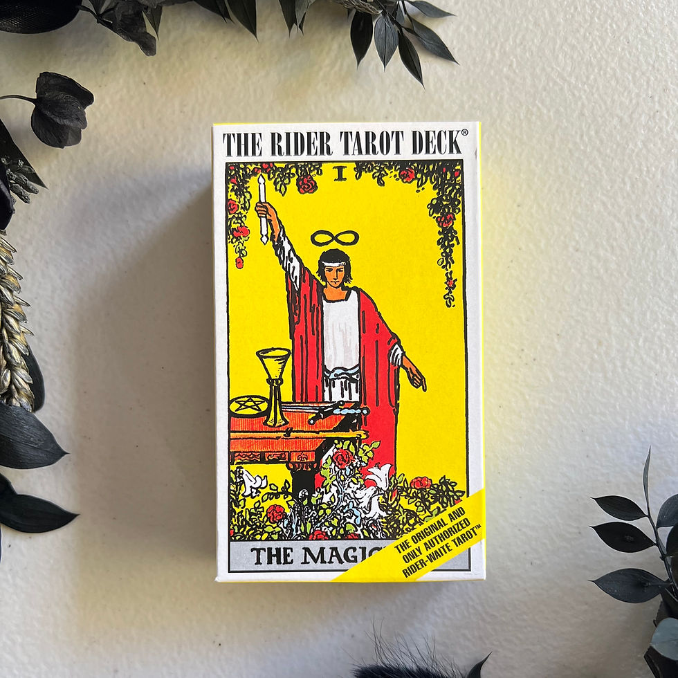 The Rider Waite Tarot Deck