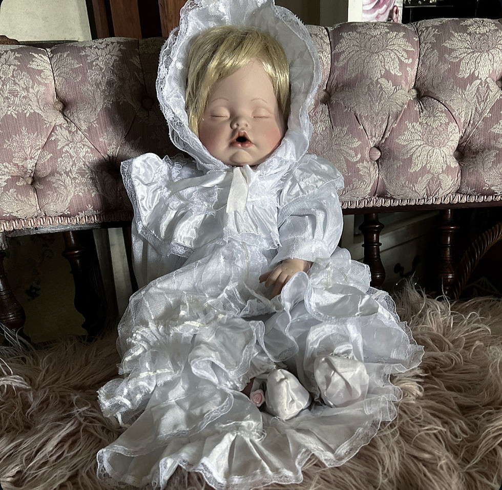 Sleeping Beauty Porcelain Doll