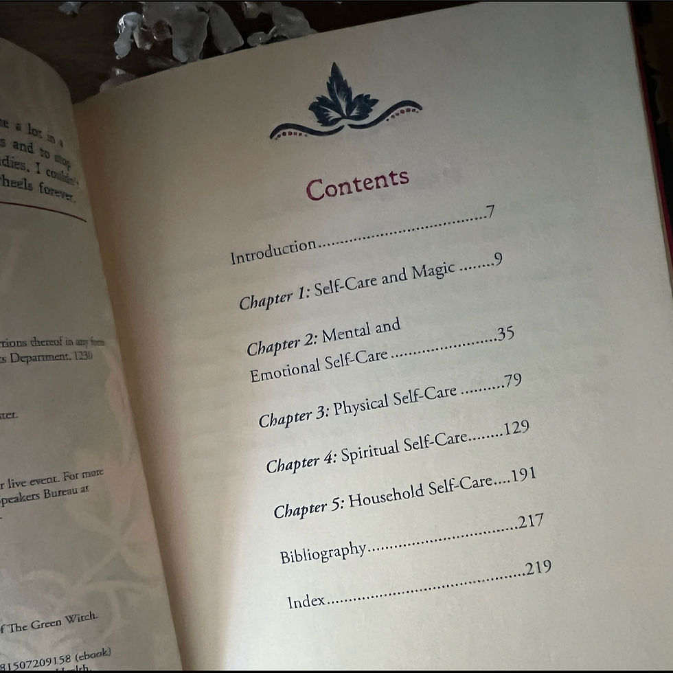 Thumbnail: The Witch’s Book of Self-Care