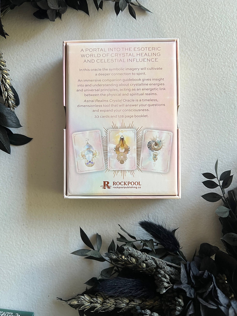 Thumbnail: Astral Realms Oracle Cards