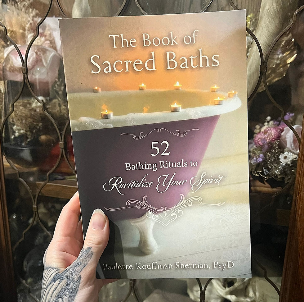 Thumbnail: The Book of Sacred Baths ~ 52 Bathing Rituals to Revitalise Your Spirit