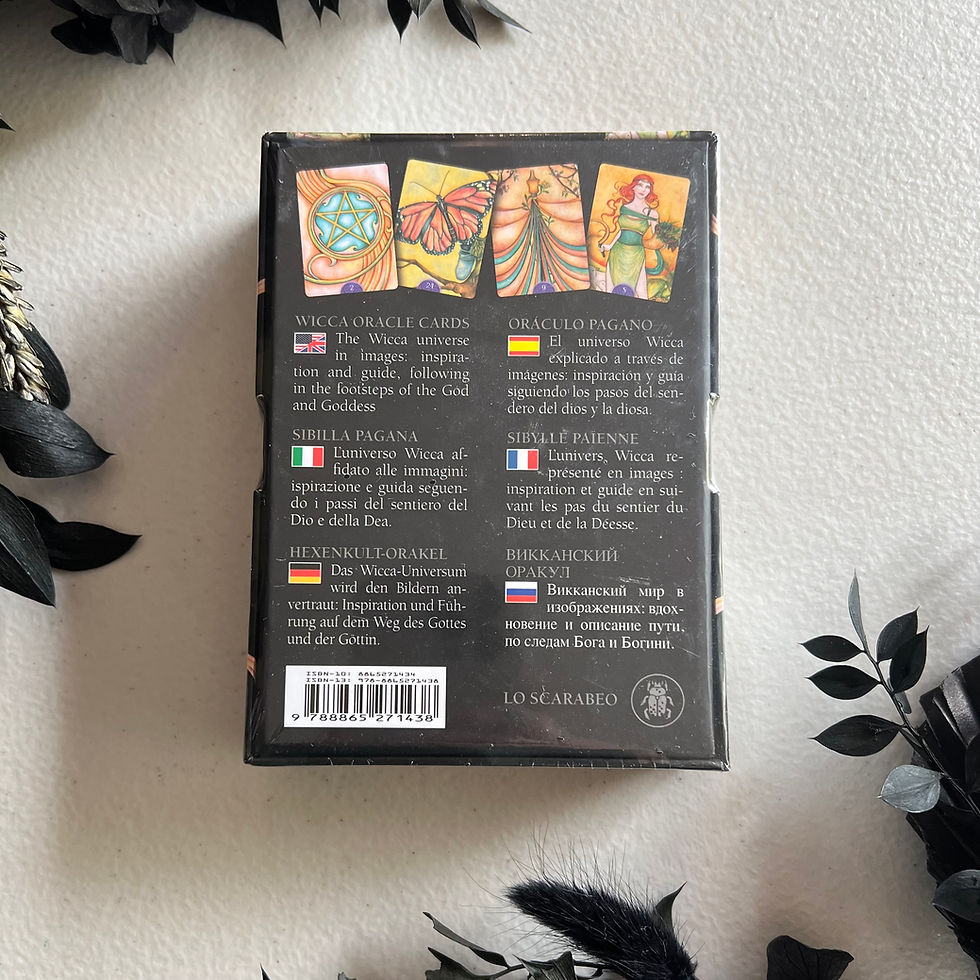 Thumbnail: Wicca Oracle Cards