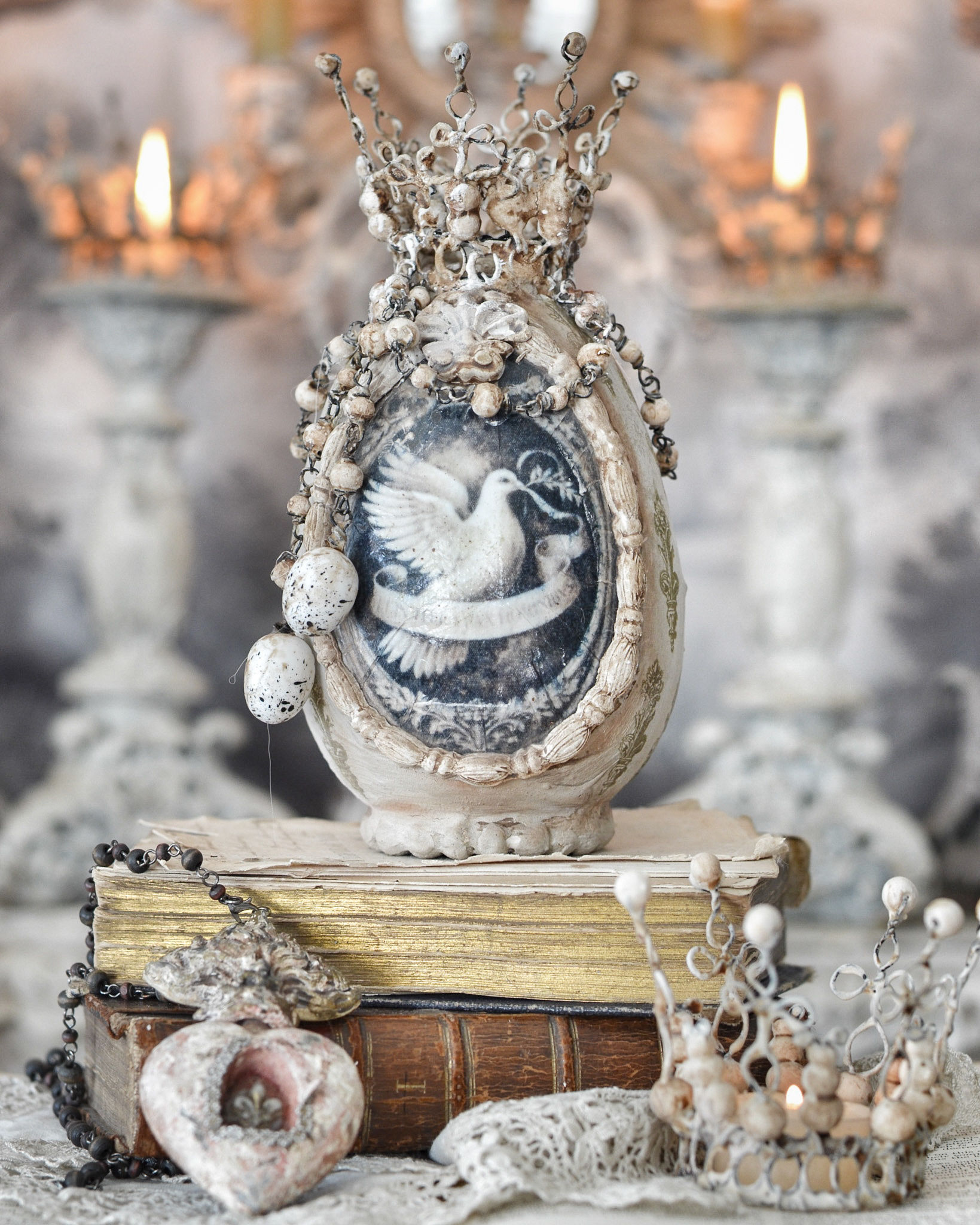 Relic Crown Egg – Dove of Peace