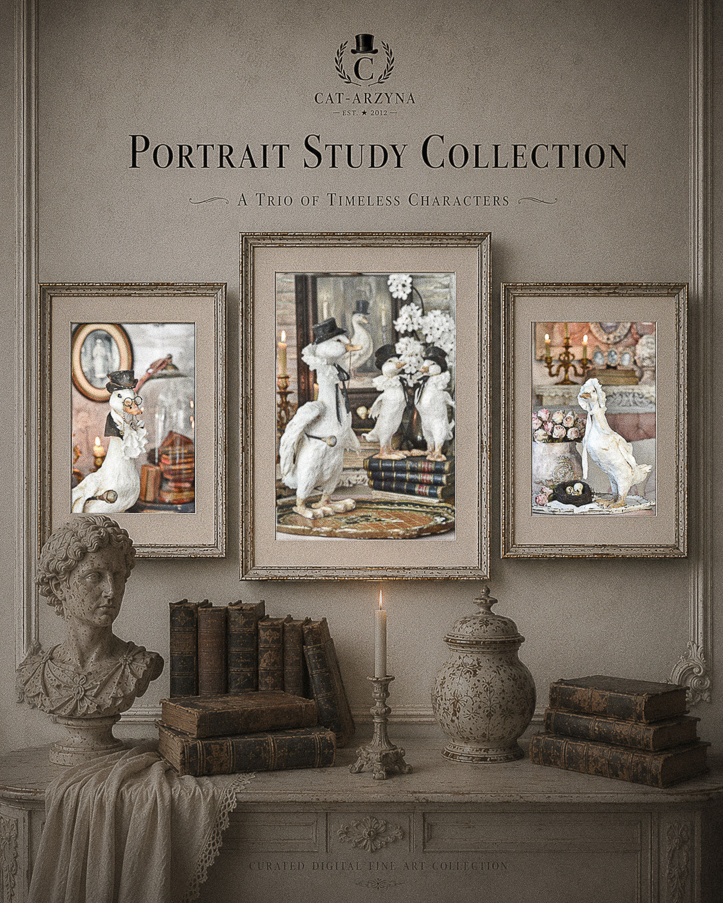 Portrait Study Collection | Set of 3