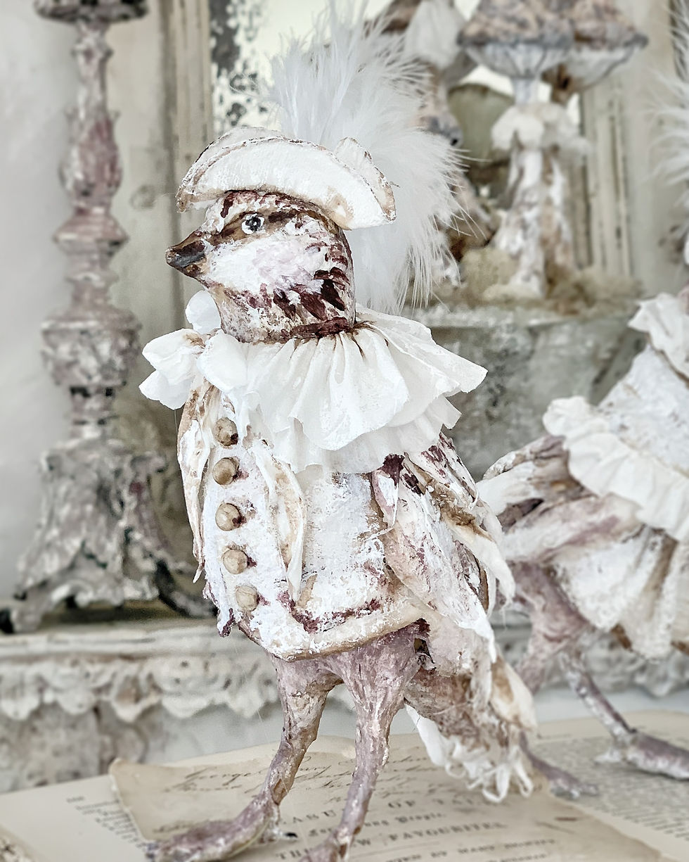 Thumbnail: Feathered Elegance: White Birds